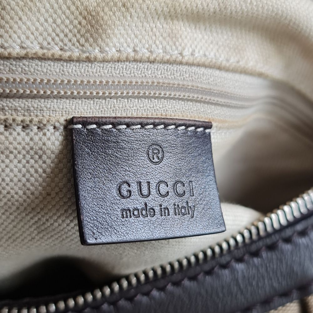 Gucci GG monogram Sukey Hobo Bag Brown - Picture 12 of 16
